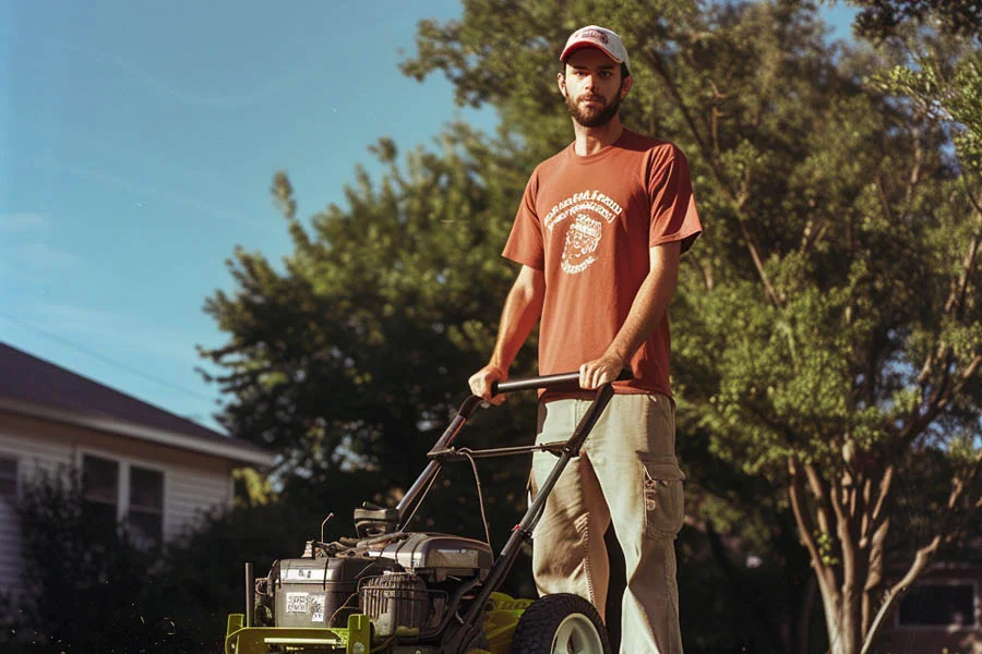 self propelled mower